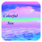 Colorful Sea Emoji Keyboard icono