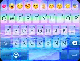 Poster Colorful Sea Emoji Keyboard