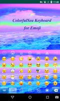 Colorful Sea Emoji Keyboard captura de pantalla 2