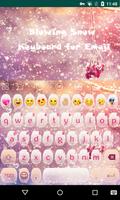 snow emoji keyboard پوسٹر