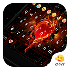 Blink Red Heart Emoji Keyboard biểu tượng