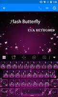 Flash Butterfly Eva Keyboard imagem de tela 1