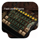 Flash Steam -Video Keyboard icône