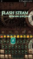 Flash Steam -Video Keyboard স্ক্রিনশট 1