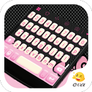 Kitty Pink Bow Keyboard Theme-APK