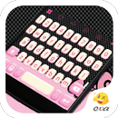 Kitty Pink Bow Keyboard Theme APK