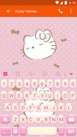 Shy Kitty Keyboard -Emoji &Gif syot layar 2