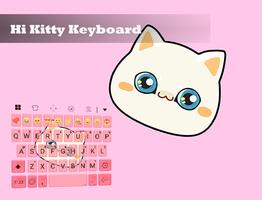 Poster Kitty-Love Emoji Keyboard