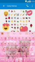 Hi Kitty, Emoji Keyboard اسکرین شاٹ 2