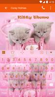 برنامه‌نما Hi Kitty, Emoji Keyboard عکس از صفحه