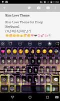 Kiss Hot Emoji keyboard โปสเตอร์