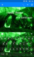 Horde Eva Keyboard -DIY Gifs imagem de tela 1