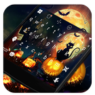 Halloween Night Keyboard Theme icône