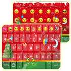 Merry Christmas Emoji Keyboard иконка