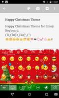 Merry Christmas Emoji Keyboard captura de pantalla 1