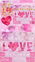 Valentine Love Keyboard -Emoji capture d'écran 2