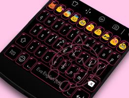 Kitty -Emoji Keyboard پوسٹر