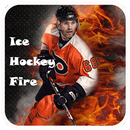 Ice Hockey Fire Emoji Keyboard APK