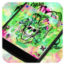 Toxic Skull Keyboard-Emoji Gif APK
