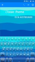 Ocean Eva Keyboard -Emoji Gif poster
