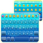 Clear Ocean Emoji Keyboard آئیکن
