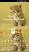 Lovely Cat -Emoji Keyboard imagem de tela 1