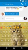 Lovely Cat -Emoji Keyboard imagem de tela 2