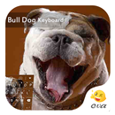 Lovely Bull Dog Emoji Keyboard APK