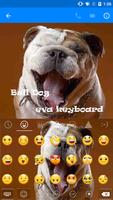 Lovely Bull Dog Emoji Keyboard screenshot 3