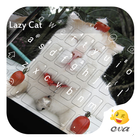 Lovely Lazy Kitty Cat Keyboard ไอคอน