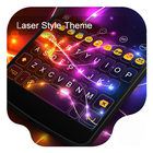 Laser Style -Emoji Keyboard आइकन