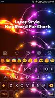 Laser Style -Emoji Keyboard Affiche
