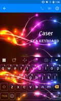 Laser Eva Emoji Keyboard -Gifs Plakat