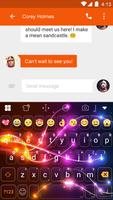 Laser Eva Emoji Keyboard -Gifs تصوير الشاشة 1