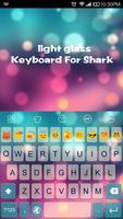 Light Glass -Emoji Keyboard Affiche