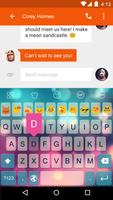 Light Glass -Emoji Keyboard capture d'écran 3