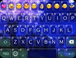 Love Moon Emoji Keyboard постер