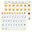 Material White Emoji Keyboard