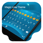 Magic Line Emoji Keyboard ไอคอน