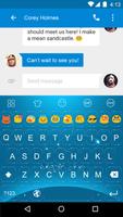 Magic Line Emoji Keyboard syot layar 3
