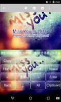 2016 miss-you emoji keyboard スクリーンショット 3