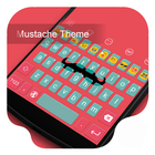 Mustache -Kitty Emoji Keyboard icon