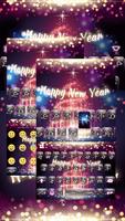 Christmas Firework Keyboard poster