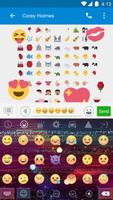 Fire Worm Keyboard -Emoji Gif ảnh chụp màn hình 3