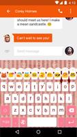 Small Cute -Emoji Keyboard постер