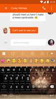 Smart Kitty Eva Emoji Keyboard capture d'écran 1