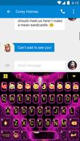 Skirt Lace Keyboard -Emoji Gif تصوير الشاشة 1