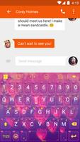 Love Keyboard Theme -Funny Gif ภาพหน้าจอ 2