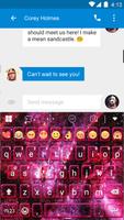 Space Dust Emoji Keyboard -Gif capture d'écran 1