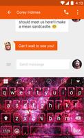 Space Dust Emoji Keyboard -Gif capture d'écran 2